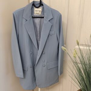 Light Blue Stylish Blazer
